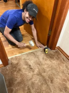 Team Installing floor | Battle Creek Tile & Mosaic